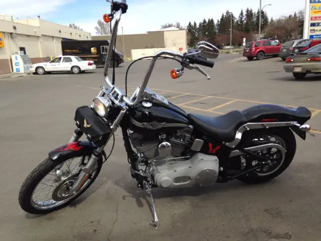 2003 100th Anniversary Harley Davidson Softail - Great Bar Bike dans Utilitaires et de promenade dans Red Deer - Image 4