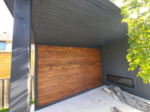 Basement entrance cover
Clear or metal roof
Wooden frame. in Windows, Doors & Trim in Mississauga / Peel Region - Image 2