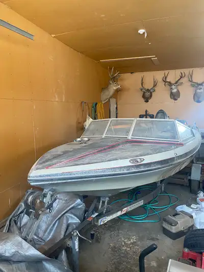 1984 16 foot glascon boat with 115 horse mercury engine. Boat has been awesome for me it’s been my b...
