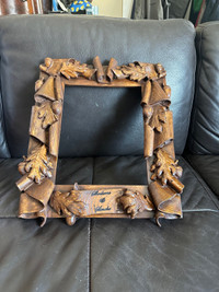 Hand Carved Solid Wood Beautiful Unique Picture / Mirror Frame 
