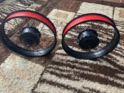 2× 1000W 20x4 Fat Tire Ebike Hub Motors – Front + Rear AWD, View more