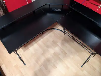 L shaped desk, View more