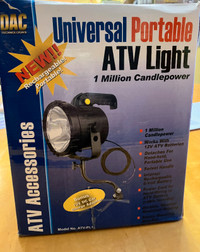 Unused, in box  - ATV 12V Spot Light