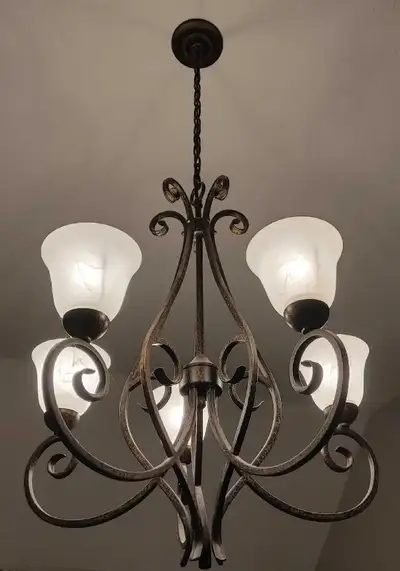 Hampton Bay Chandelier Light, View more