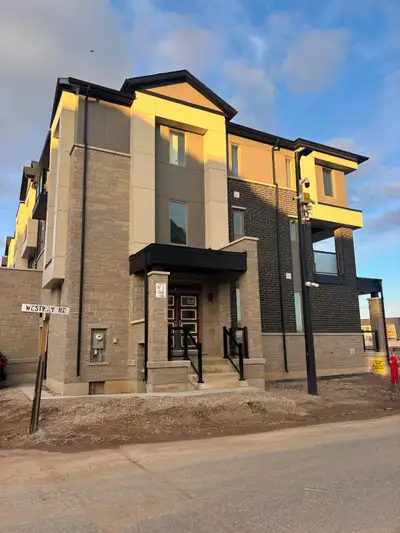 Brand new beautiful 2 Bed room townhome available for rent in Brampton. Walking distance to Mt Pleas...