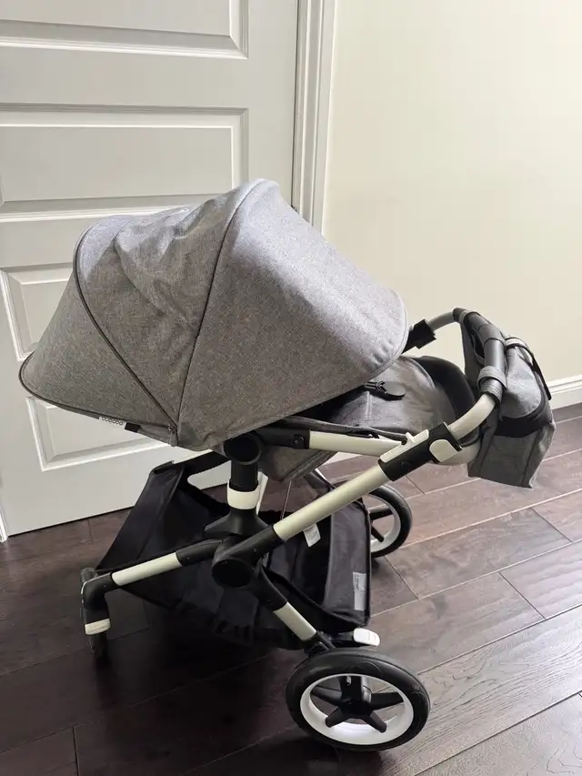 Stroller Bugaboo Fox 2 Grey Melange with Seat, Bassinet and Acce in Strollers, Carriers & Car Seats in London - Image 7