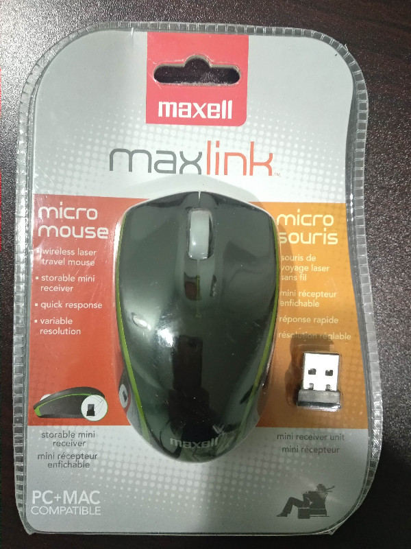 Maxell Maxlink MicroMouse in Mice, Keyboards & Webcams in City of Toronto