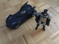 Batmobile Mattel gros format + Batman