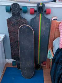 used skateboard & longboard(s) & skate-tool + oil