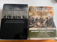 BAND OF BROTHERS , THE PACIFIC, DVD, COMPLETE, AHUNTSIC