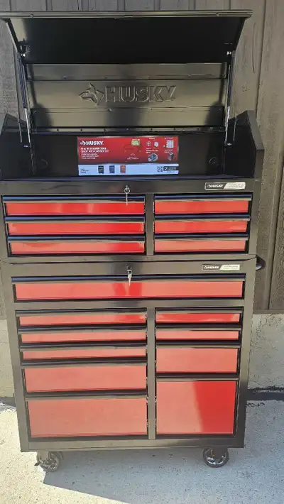 HUSKY LIMITED EDITION TOOL BOX AND TOOLS., View more
