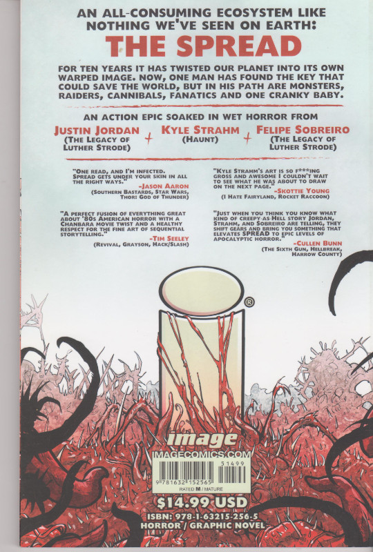 Image Comics - Spread - TPB #1 - Science Fiction/Horror. in Comics & Graphic Novels in Peterborough - Image 2