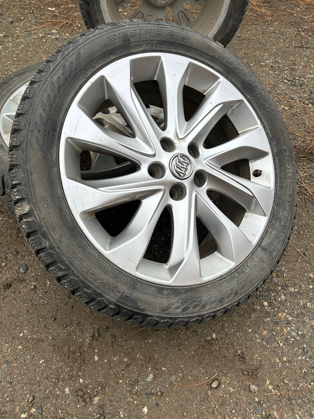 19”Buick/Chevy Rims & Winter tires in Tires & Rims in Vernon - Image 2