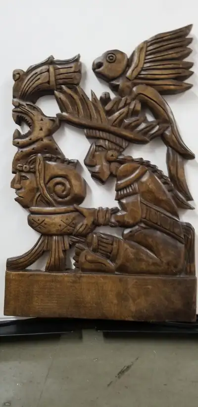 Mesoamerica wood art, View more
