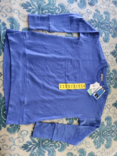 Brand New Tuff Athletics lady's t- shirt for sale. Size: S Color: blue
