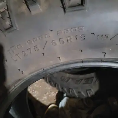 Duratrac tires 275 65 18 l bought these tires sight unseen they have lots of tread deepth BUT they h...