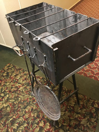 Metal BBQ is for sale 175$ .Please call or me please.