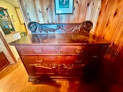 Beautiful 1880s sideboard, View more