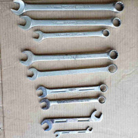 Misc Snap-On wrenches plus others.