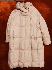 Winter Coat - Pink Down-Duvet fits sizes from 10 to 14