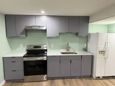 Brand New 3-Bed & 2-Bath Legal Basement for Rent – Available Next Week! Prime Location: Taunton & Gr...
