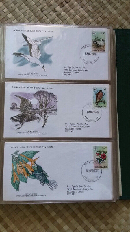 International Collection of World Wildlife First Day Covers dans Art et objets de collection  à Ville de Montréal - Image 4