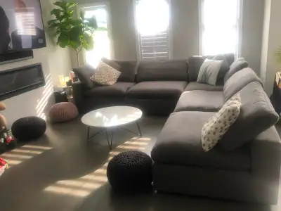 Leon's - 5 piece  modular sofa set- customizable (washable), View more