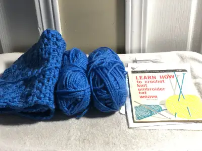 Learn How to Crochet With Yarn and Manual, View more