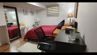 Private room for rent ( female only) One great, cozy pet-free, and smoke-free private room in a spli...