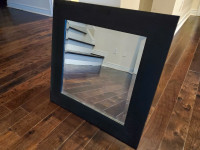 Two Modern Square Mirrors