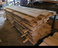 Rough Cut Ash Lumber - from One Tree