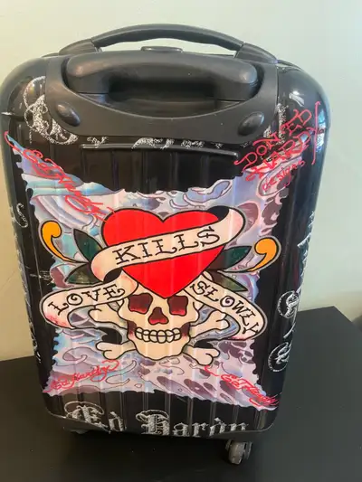 Ed Hardy Hardshell luggage , View more