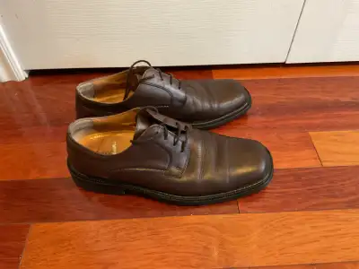 Men’s all leather (outside, inside and sole) dress shoes for sale. Salamander brand, made in Germany...