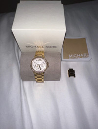Women’s Michael Kors Gold Watch 