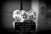 Cool vanity numbers 416/905/647 Vip best phone numbers 