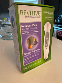 Revitive Ultrasound Therapy Device- Brand New/Sealed