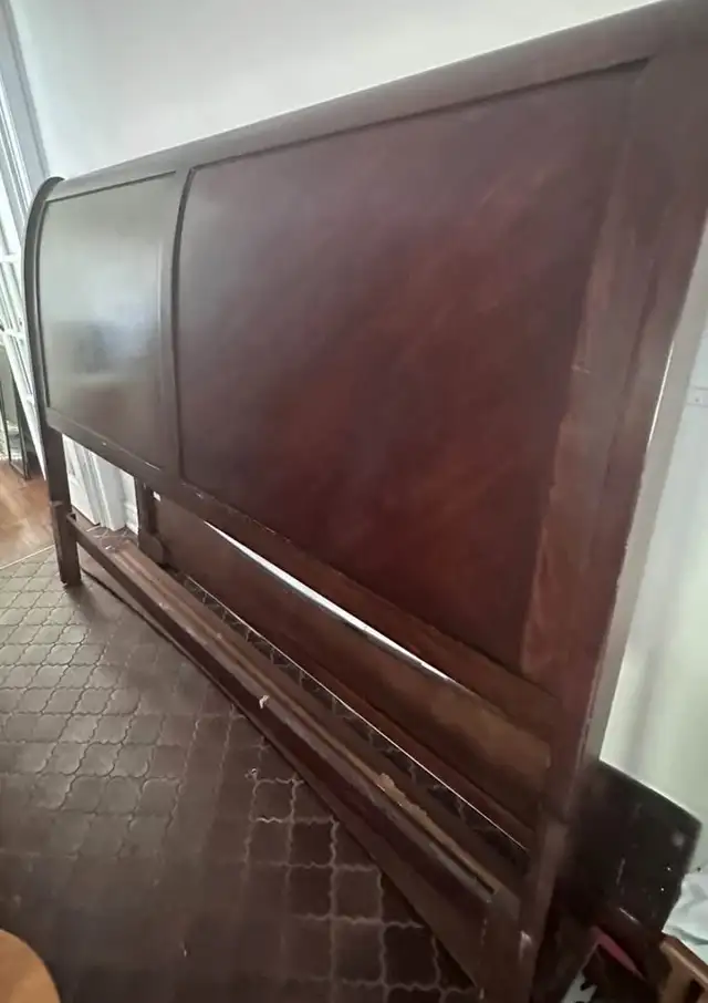 King Size Bed Frame in Beds & Mattresses in Oakville / Halton Region - Image 4