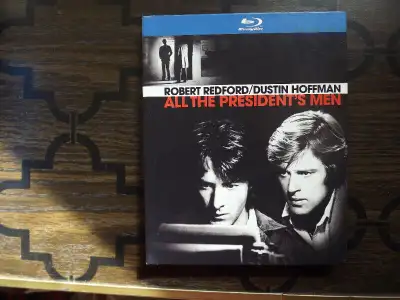 "All The President's Men" Blu-ray with Book I have for sale "All The President's Men" Blu-ray with 3...
