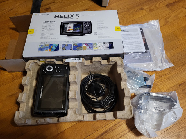 Humminbird Helix 5 GPS and Chirp Fishfinder New in box in Other in Cole Harbour - Image 2