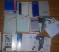 Vintage Computer Modem /Fax Booklets and Data Books.