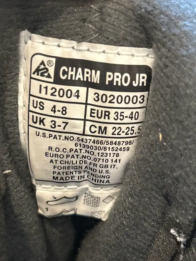 K2 inline skates - expandable size in Skates & Blades in City of Toronto - Image 7