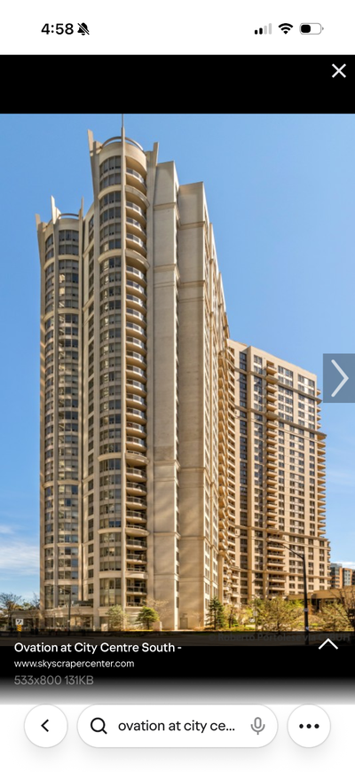 1 bed, 1 bath condominium for rent. Including all utilities and parking. Located in front of city ce...