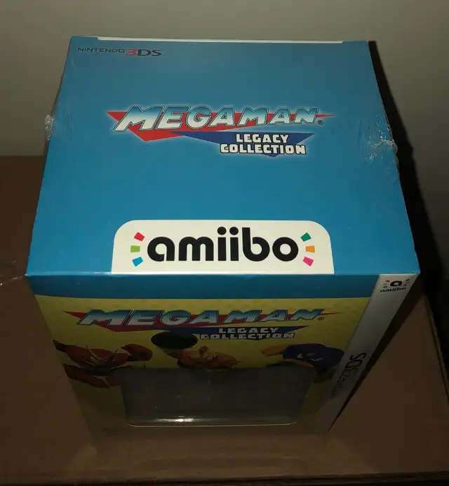 Mega Man Legacy Collection with Gold Amiibo (3DS, NA Version) in Arts & Collectibles in Calgary - Image 7