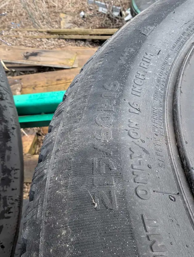 Set of 4 2014 Cruze steel wheels  in Tires & Rims in Barrie - Image 3