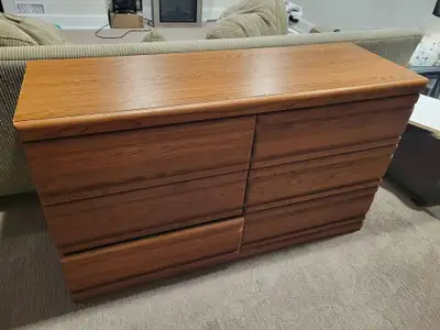 Wooden Dresser & Night Stand, View more