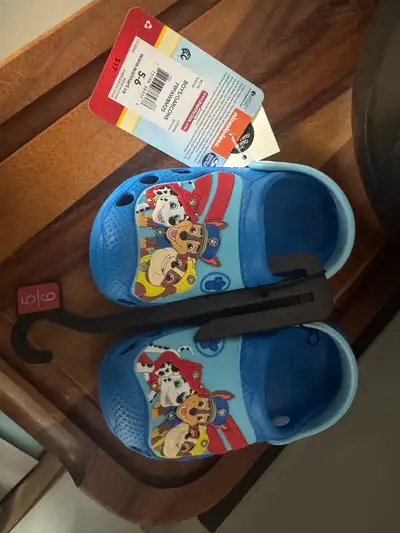 Paw Patrol Clog-Style Shoes - Size 5/6 - BNWT, View more