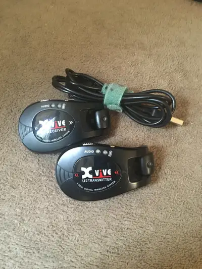 XVive U2 guitar wireless system, View more