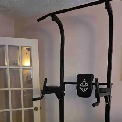 Power Tower Dip Station & Pull-Up Bar, View more