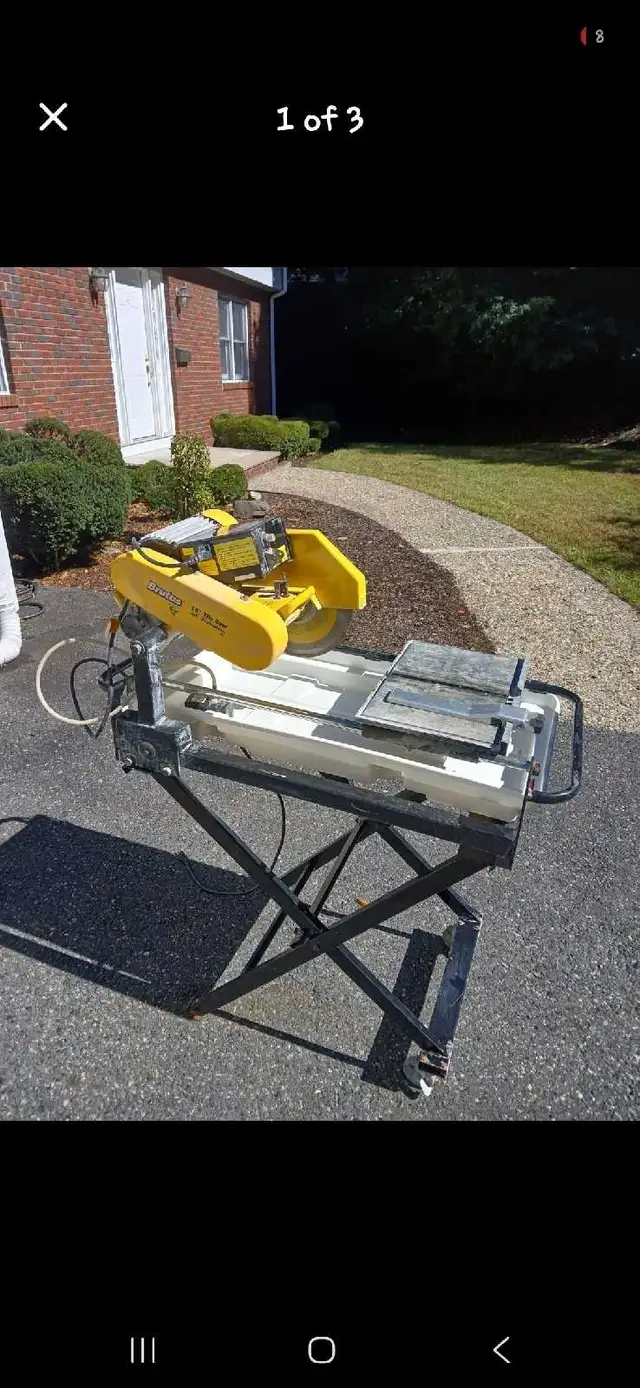 Brutus 18" Tile Saw in Power Tools in Mississauga / Peel Region - Image 4