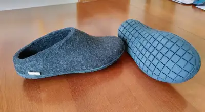 Glerups Womens Slippers Rubber Sole NEW, View more